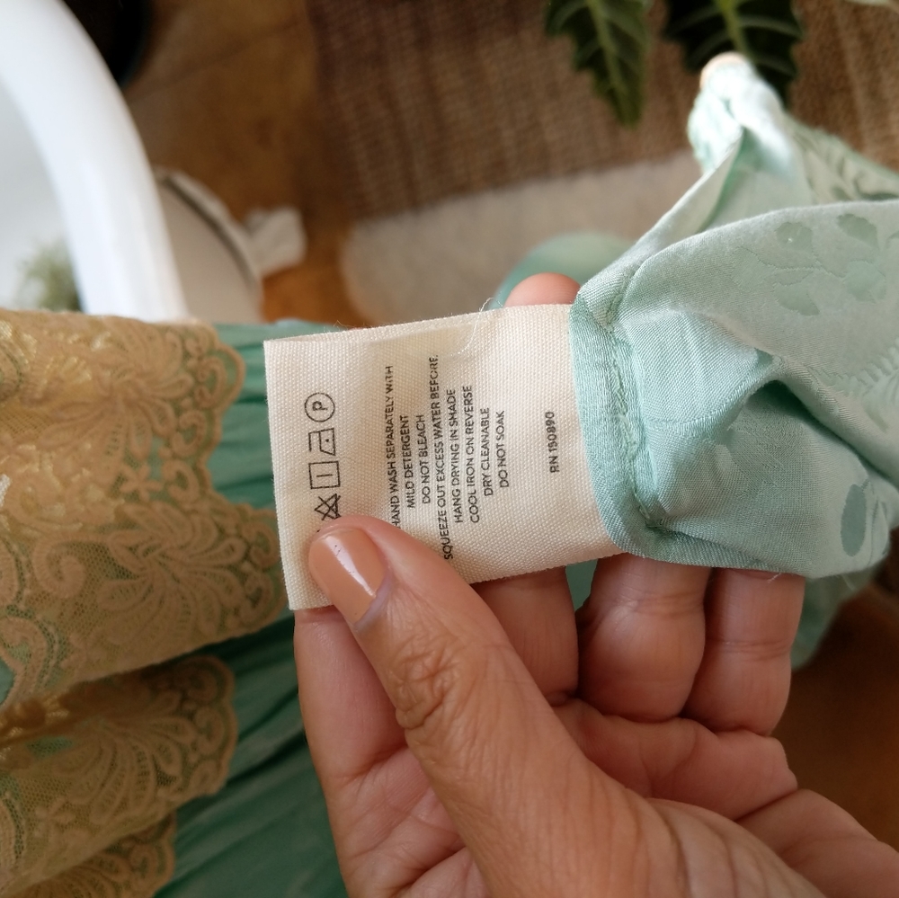 Swap Only With Angelfire248 Spell Ocean gown size M - Picture 4 of 9